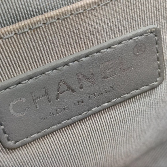 CHANEL BOY Chain Wild Stitch Quilted Shoulder Bag Red Medium 3 Chanel wallets - Picture 13 of 14